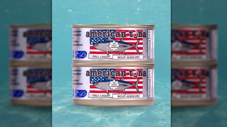 American tuna packaging