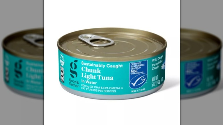 Good & Gather tuna packaging