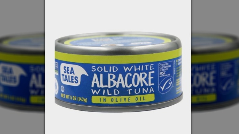 Sea Tales USA tuna packaging