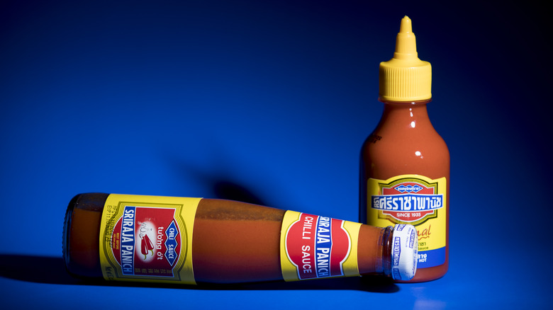 Hot sauce bottles