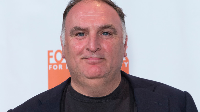 José Andrés posing