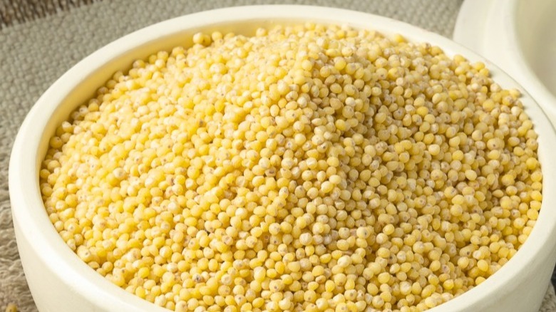 Uncooked artisan grits