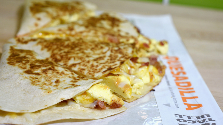 Taco Bell quesadilla