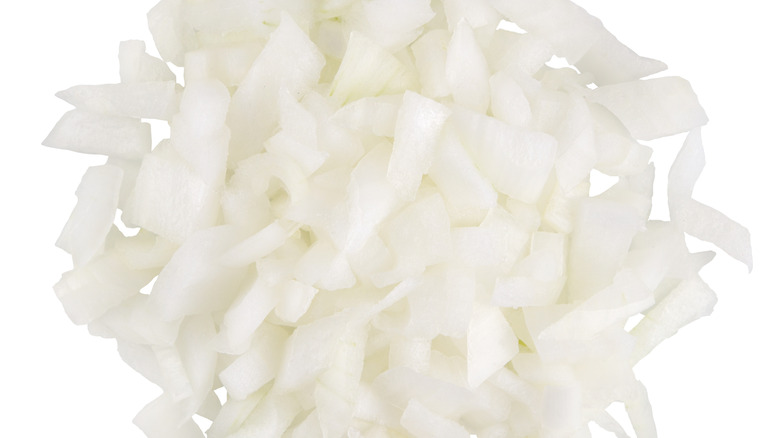 chopped onions