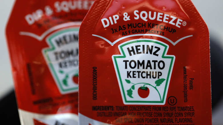 Heinz ketchup packets