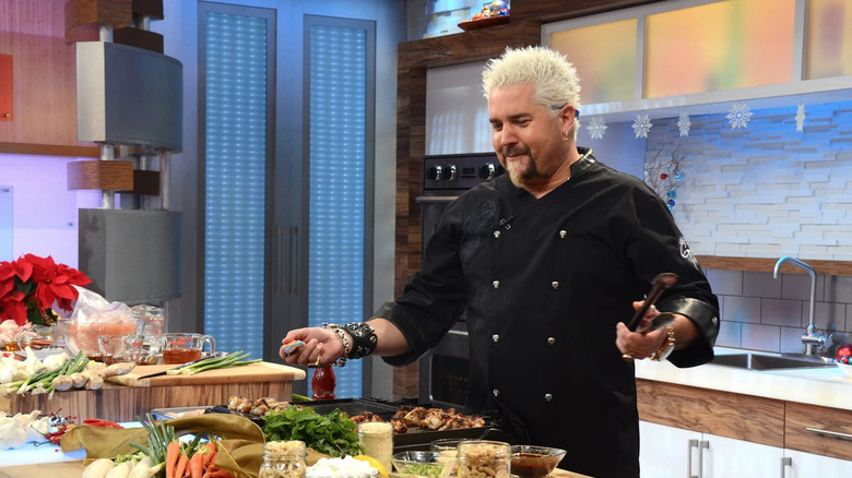 Guy Fieri cooking Thanksgiving