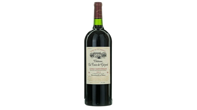 Magnum of red wine