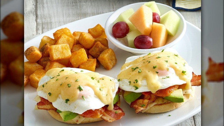 Perkins California avocado benedict