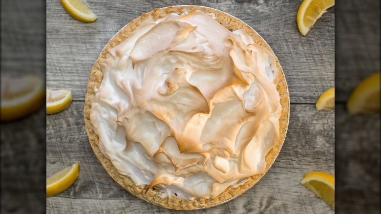 Perkins lemon meringue pie