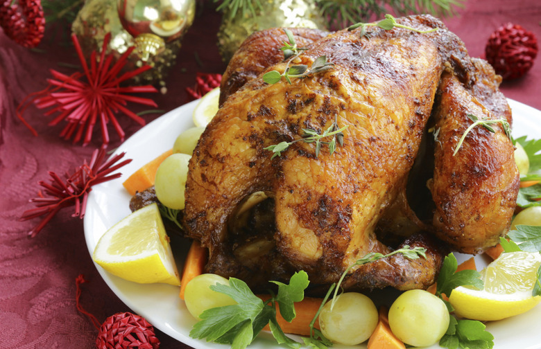 Leese-Fitch California Chardonnay 2014 ($12) with Golden Cider-Roasted Turkey
