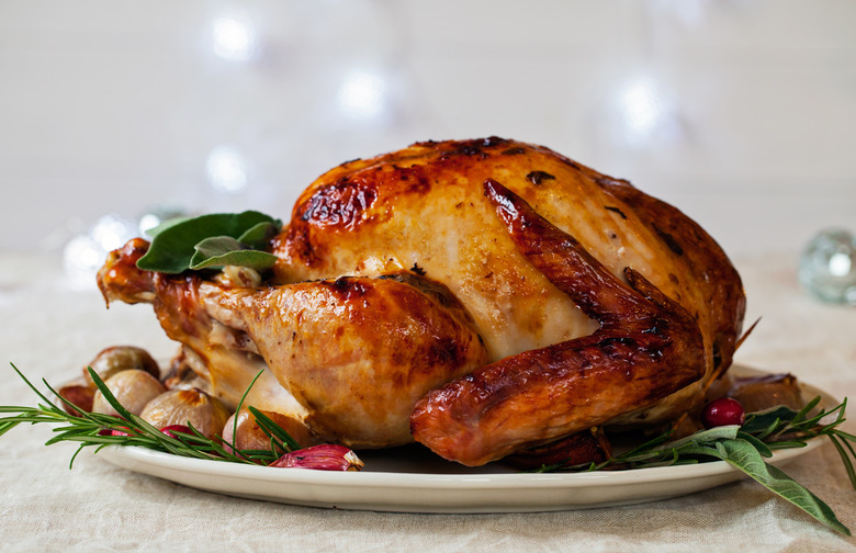 Stinson Vineyards 2014 Monticello Chardonnay ($24) with Mayonnaise Roasted Turkey
