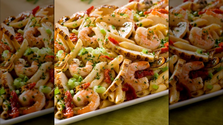 Carino's pasta with shrimp