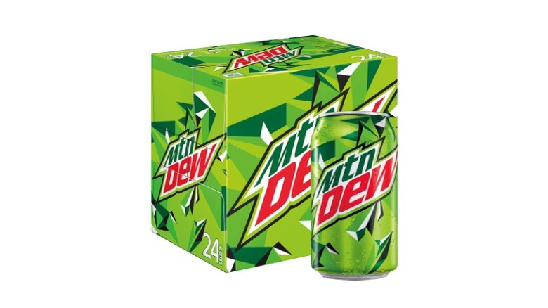 Can of Mountain Dew