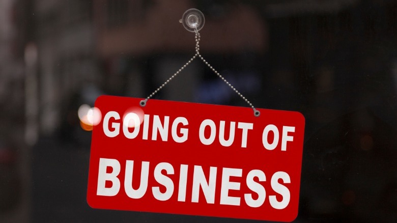 Going out of business sign