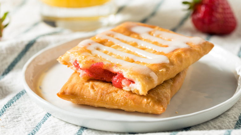 Strawberry toaster strudel