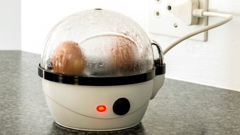 eggs in electric steamer