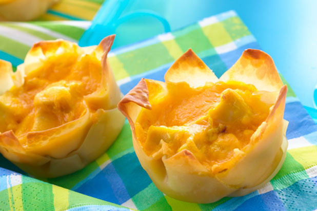 Cheesy Chicken Lunchbox Muffins