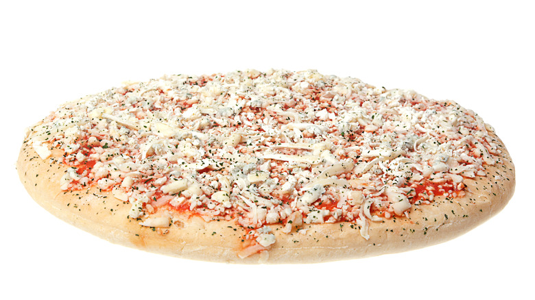 Frozen cheese pizza