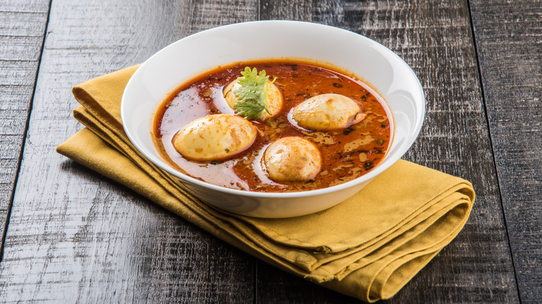 Indian egg curry