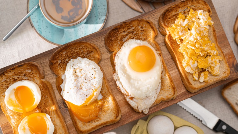 Different ways to make eggs