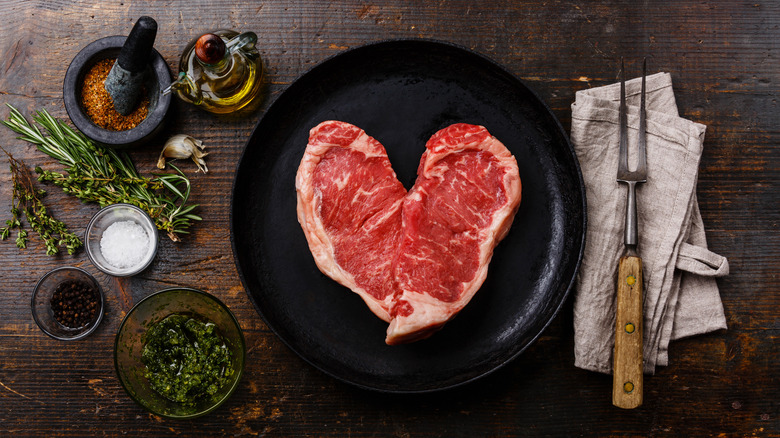 Cast iron steak
