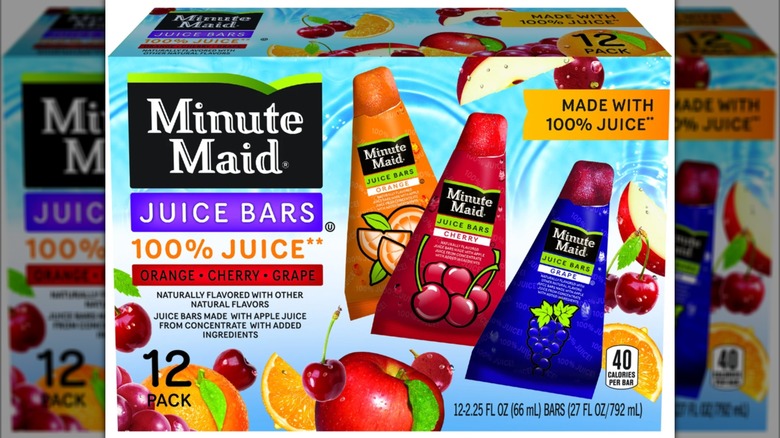 Minute Maid Frozen Juice Bars