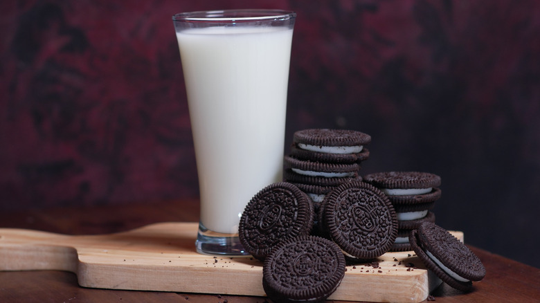 Oreos and milk