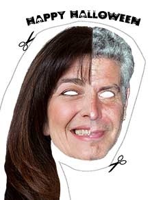 Celebrity Halloween Masks