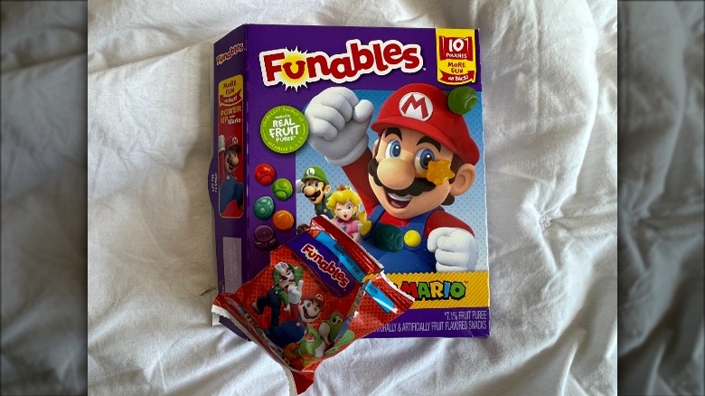 Funables on a white background