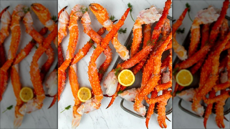 Alaska Glacier Large Alaskan Golden King Crab Legs