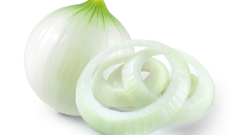 peeled onion