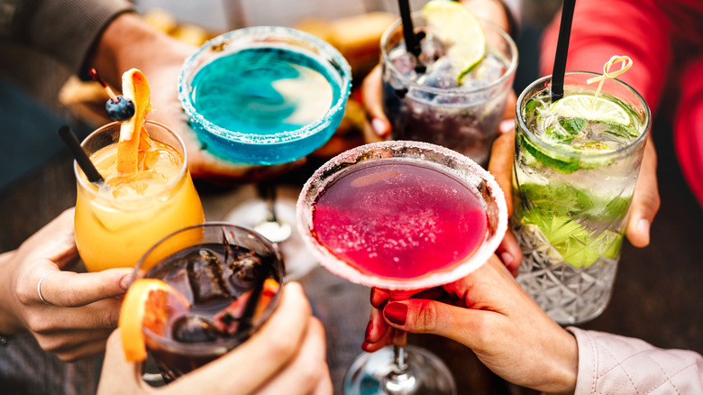 cocktails and friends