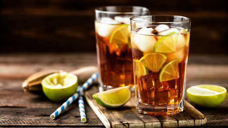 Long Island Iced Teas on board