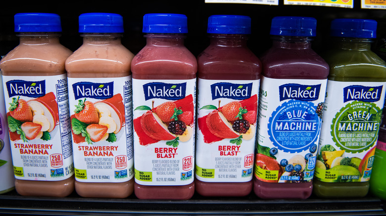 Naked Juice on Shelves
