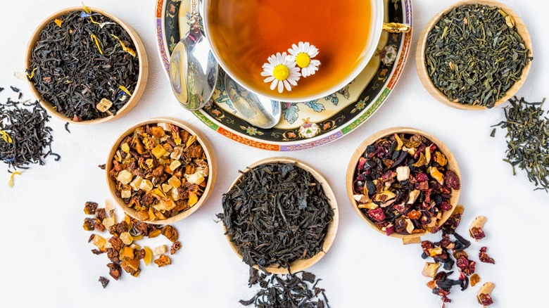 Various teas