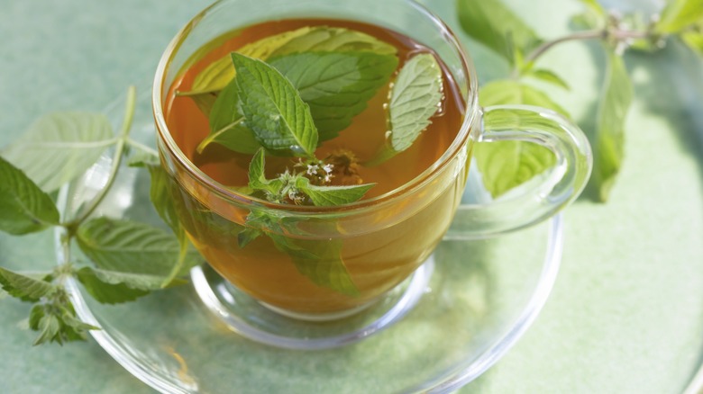 Mint tea