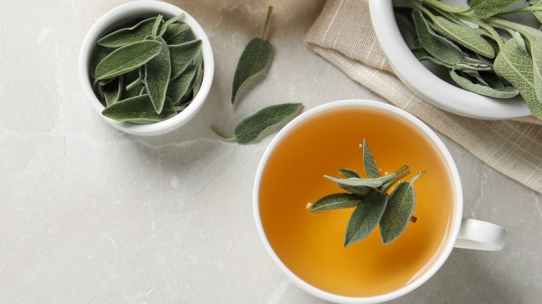 Sage tea