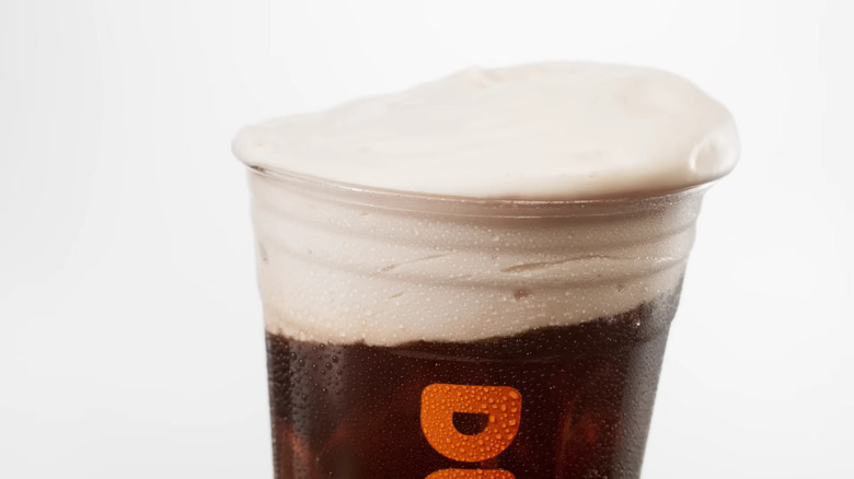 Dunkin' cold foam drink