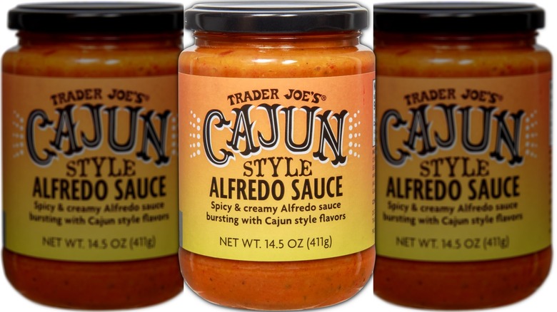 Trader Joe's Cajun Alfredo Pasta Sauce