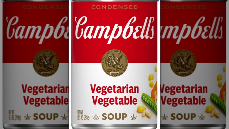 Campbell's vegetarian vegetable soup