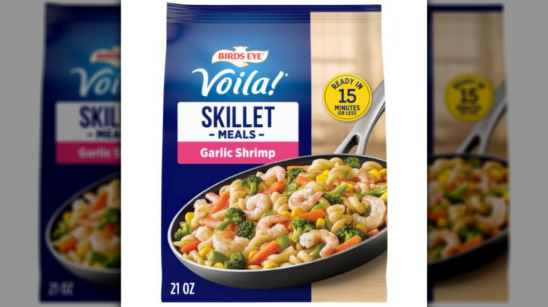 Bag of Bird's Eye Garlic Shrimp Skillet Meals