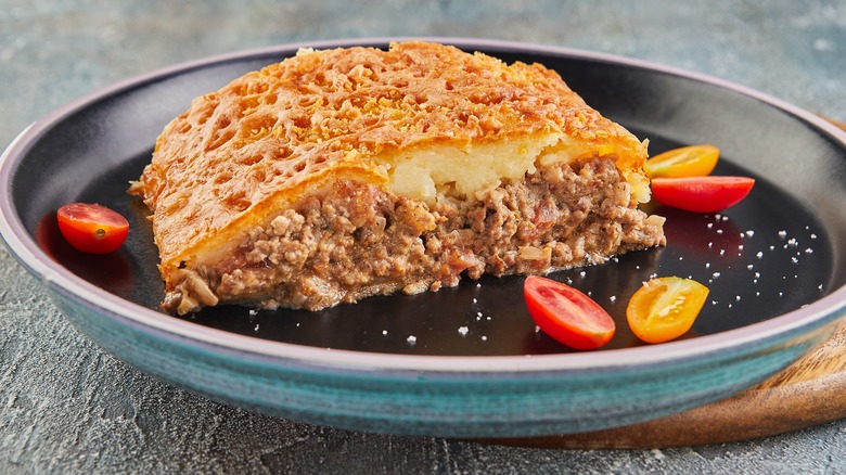 stuffed meat dish on plate