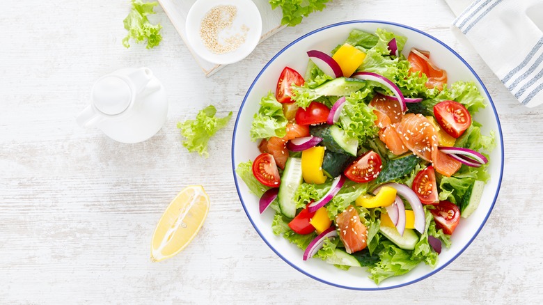 salmon salad