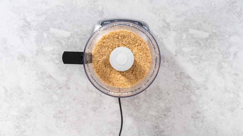 food processor with breadcrumbs