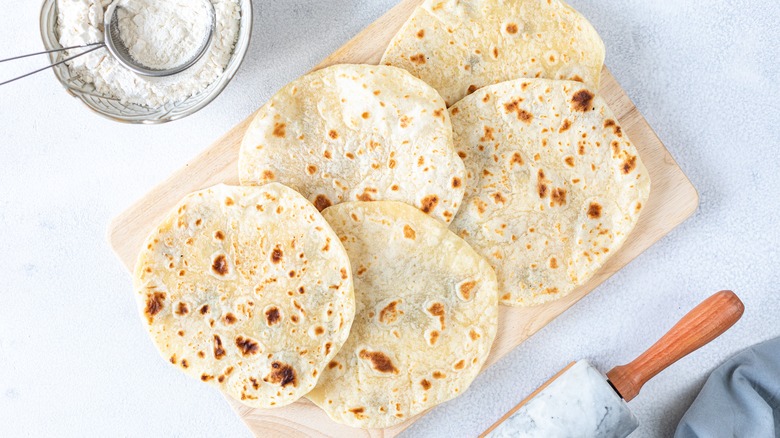 flour tortillas