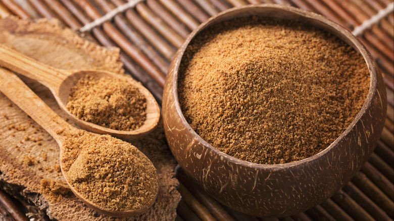 spoonfuls of palm sugar