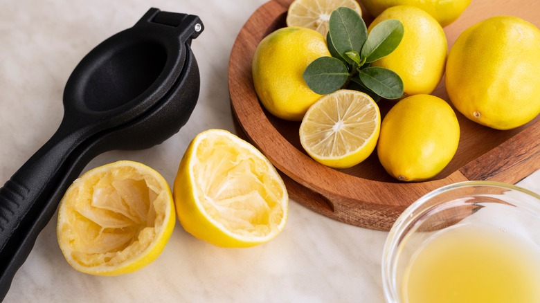 Freshly squeezed lemon juice