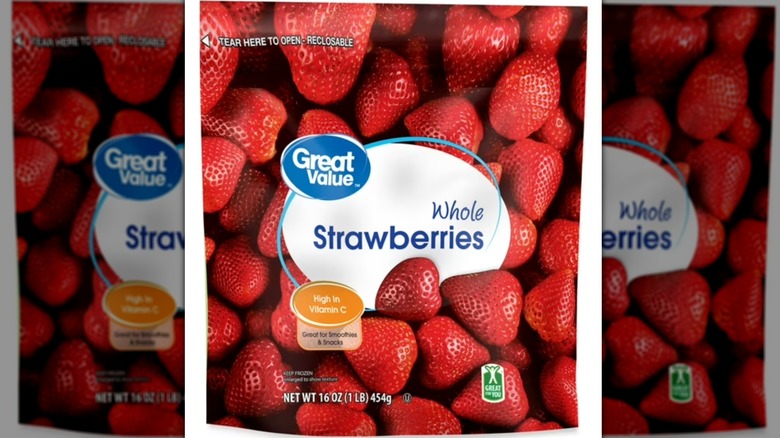 Great Value Whole Frozen Strawberries
