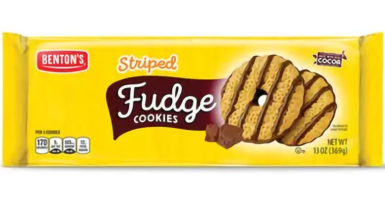 Benton's striped fudge cookies