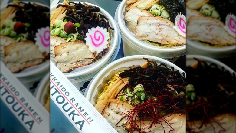 Bowls of ramen